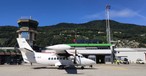 Terminal am Flughafen Lugano: 2023 wurden 9000 Reisende abgefertigt.