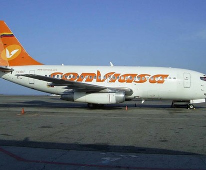 Die venezuelanische Fluggesellschaft Conviasa musste nach einem Absturz im vergangenen September alle 26 Flugzeuge für zwei Wochen am Boden behalten.