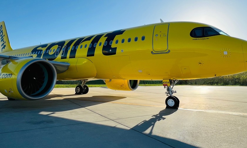 Airbus A320 Neo von Spirit Airlines: Der Flugbetrieb soll weitergehen.