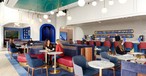 Ein Blick in die erste Lounge von Jetblue: Das Design soll an das New York der 1930er-Jahre erinnern.