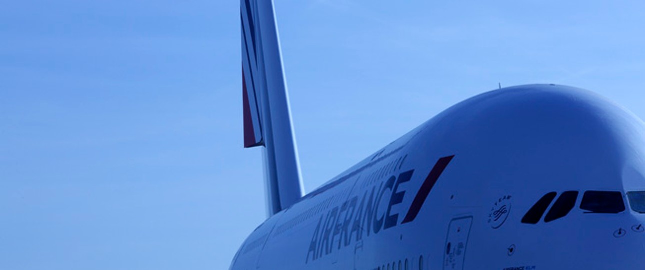 Airbus A380: Air France fliegt damit nach Westafrika.