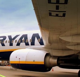 Boeing 737 von Ryanair am Flughafen Frankfurt Hahn: Bald seltener zu sehen.