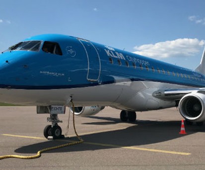 Mit Elektroflugzeugen könnte KLM neue Märkte erschließen