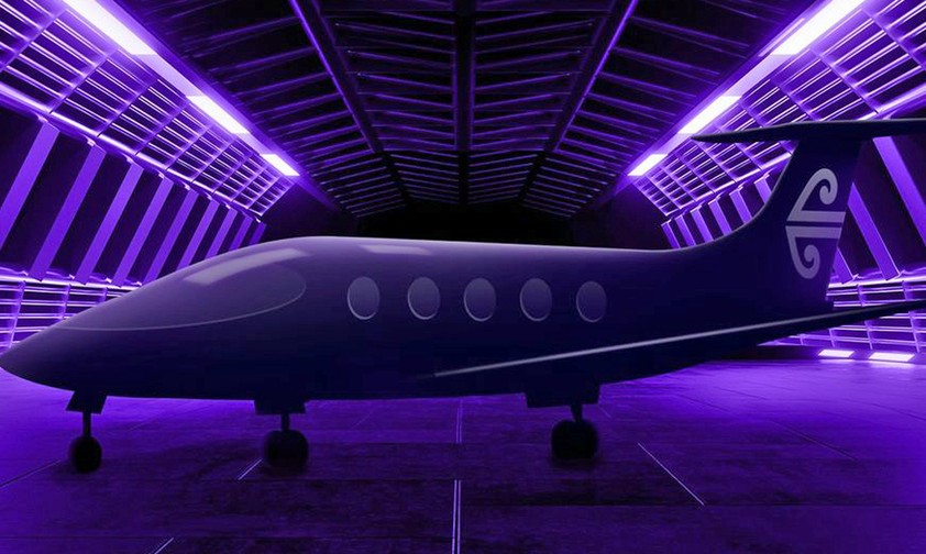 Skizze des emissionsfreien Flugzeuges: Air New Zealand will ab 2026 damit fliegen.