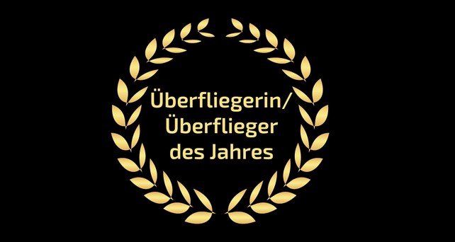 Gesucht: Überfliegerin oder Überflieger des Jahres 2024.