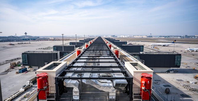 frankfurt terminal 3 Pier 1 © Dieter Hassinger