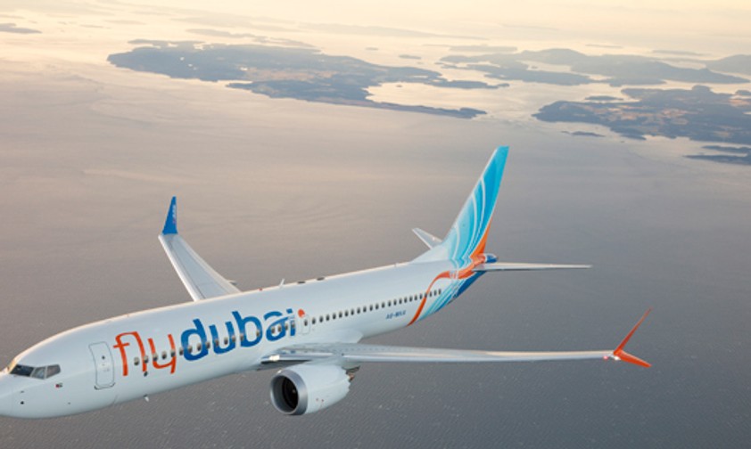 Boeing mit der Registrierung A6-MAX: Die erste 737 Max 8 von Flydubai.
