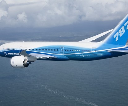 Dreamliner von Boeing: Zur Hälfte mit Verbundverkstoffen gebaut.