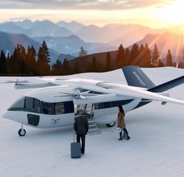 Der Flieger von Odonata: Soll auch umweltschonende Tourismusflüge möglich machen.