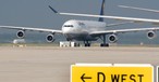 Airbus A340-300 von Lufthansa: Flog eine andere Route.