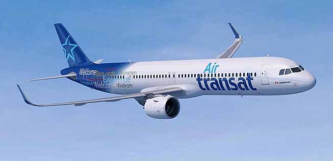 Die kanadische Air Transat ist eine der neun Kunden, die sich für den A321 Neo LR entschieden haben.