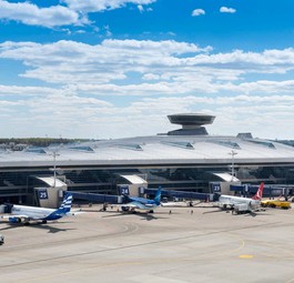 Flughafen Moskau-Vnukovo (Archivbild): Strengere Sanktionen.