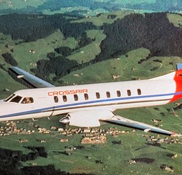 fairchild swearingen metro metroliner crossair