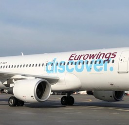 Eurowings Disover fliegt ab sofort zu näher gelegenen Urlaubszielen - mit Airbus A320.