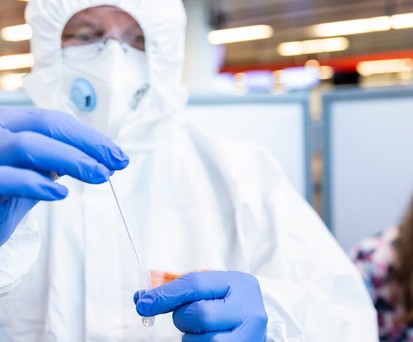 Test am Flughafen Wien: Austrian Airlines ist zufrieden.