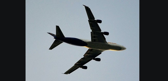 Kalitta Air mit Boeing 747-400 verlässt Ramstein.