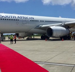 Airbus A330 von South African: Auch die Erneuerung der Flotte soll helfen.