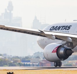Airbus A330 von Qantas: Der Sitz mit mehr Beinfreiheit war ziemlich teuer.