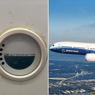 boeing 787 dreamliner fenster knopf