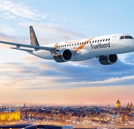 Embraer E2 in den Farben von Truenoord: Das Unternehmen will noch mehr.