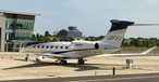 Ein derzeit noch rarer Vogel: Die erste Gulfstream G800 mit welcher der Businessjet-Hersteller Ende Juni den Erstflug des Modells absolvierte.