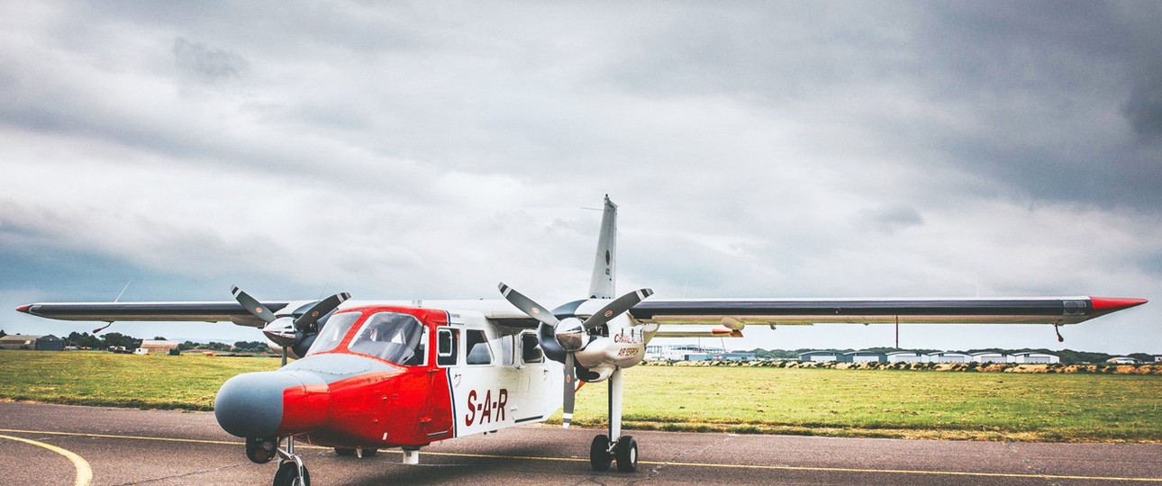 BN2B-20 Islander von Britten-Norman: Die Maschine, mit welcher Channel Islands Air Search bald seine Missionen fliegen wird hat eine spezielle Nase und ...