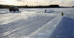 Autotest in Arjeplog: Ein Riesengeschäft.