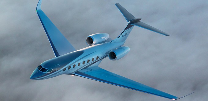 Die Gulfstream G800: So soll sie in der Luft aussehen. 