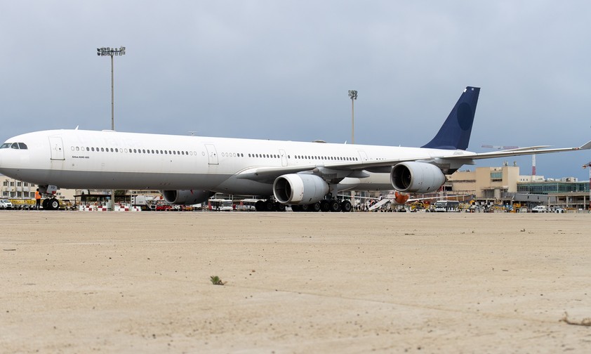 Die D-AIHV, hier Mitte Mai 2026 beim Stopp in Palma de Mallorca: Schon keine Hinweise mehr auf Lufthansa.