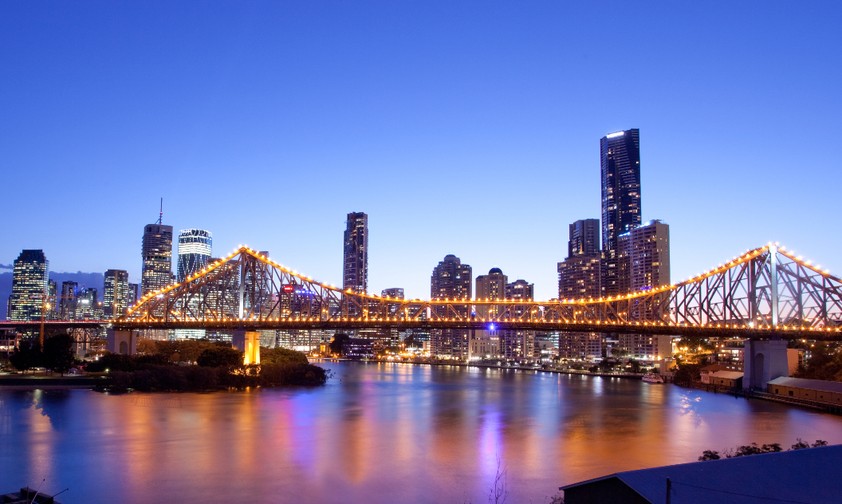 Brisbane: Der nördlichste Punkt der geplanten Schnellzugverbindung.