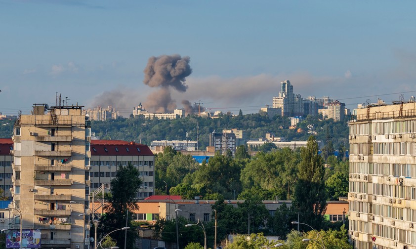 Bombenangriff auf Kyiv im Jahr 2022: Die Risiken von Überflügen bleiben bestehen.