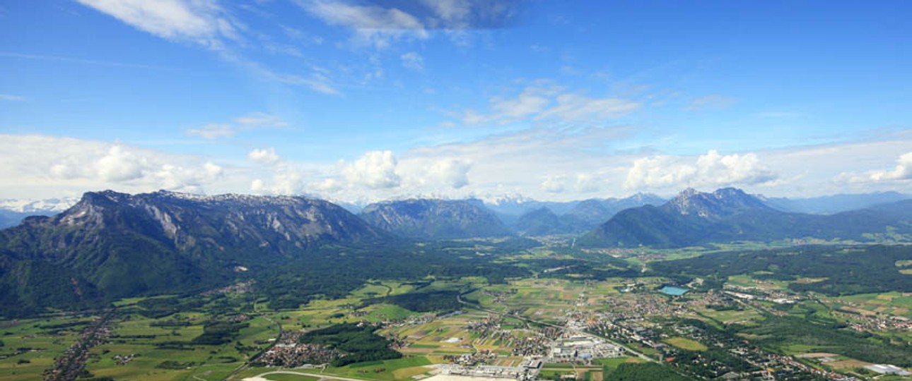 Flughafen Salzburg: Fünf Wochen lang kein Flugverkehr.