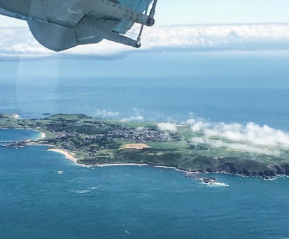 Alderney: Bisher fliegt nur eine Airline die Insel im Ärmelkanal an.