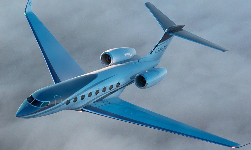 Die Gulfstream G800: So soll sie in der Luft aussehen.