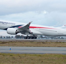 Airbus A350-900: Malaysia Airlines least den Jet von der Air Lease Corporation.