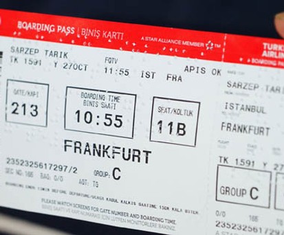 Bordkarte in Brailleschrift: Neuerung bei Turkish Airlines.