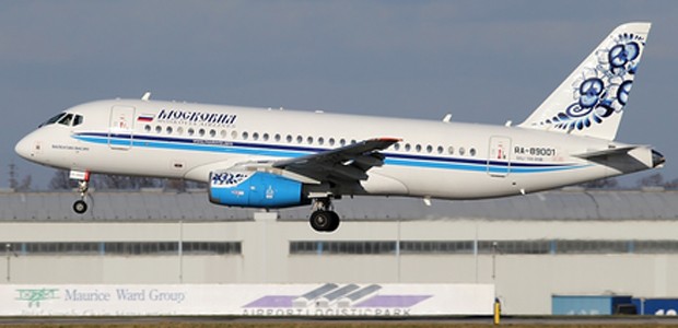 Superjet von Moskovia: Nicht mehr in Betrieb.