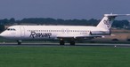 Eine BAC 1-11 von Ryanair im Jahr 1987: Es war das erste Düsenjet-Modell der irischen Fluglinie.