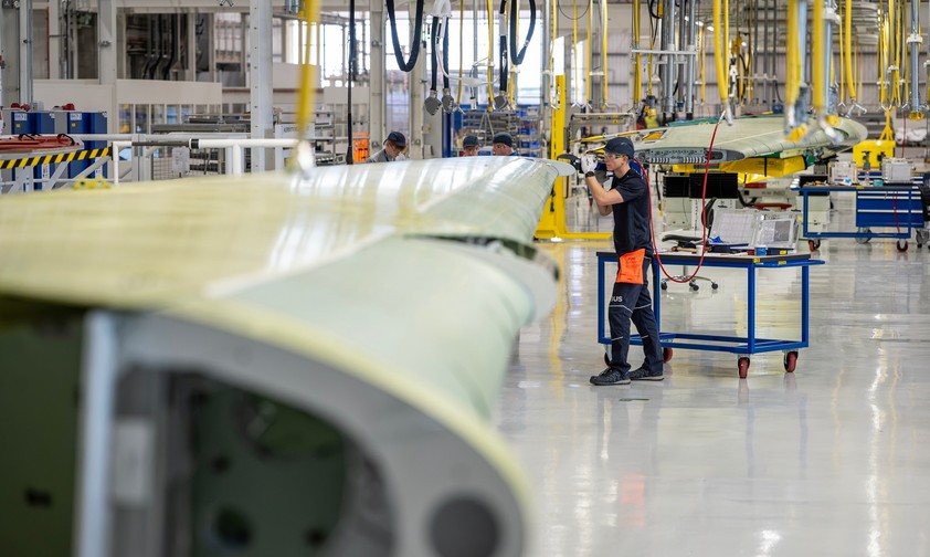 airbus a321 neo tragflaechen produktion broughton