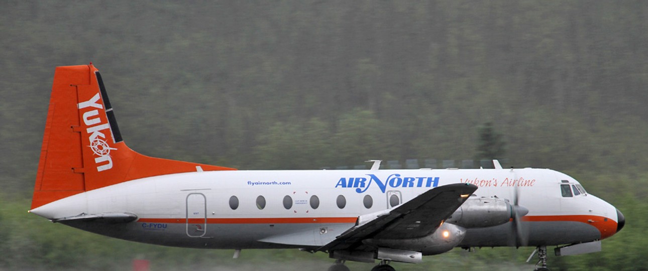 Start einer HS 748: Air North verabschiedete ihre letzte Hawker Siddeley.