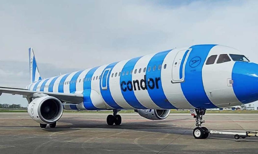 Condors Airbus A321 mit der Kennung D-ATCF: Die Maschine war früher für Germania unterwegs.