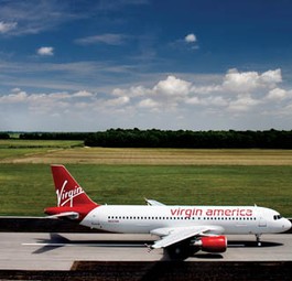 Airbus A320 von Virgin America: Relativ hohe Leasingraten.