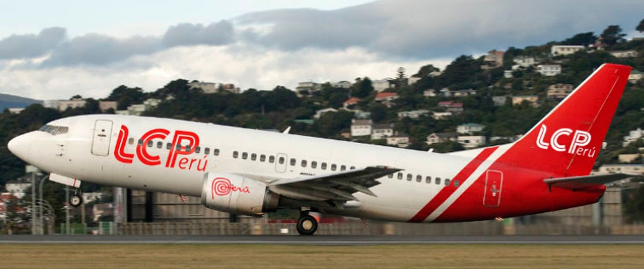 Boeing 737 von LC Peru: Darf zurzeit nicht abheben.