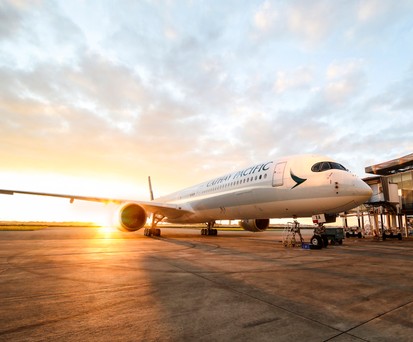 Airbus A350-1000 von Cathay Pacific: Bald auf dem längsten Flug der Welt unterwegs.