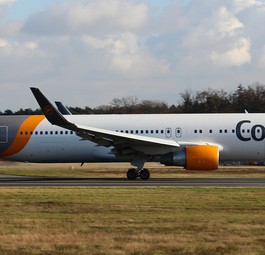 Eine Boeing 767 von Condor: Dieses Kapitel endet bald.