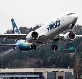 Boeing 737 Max von Alaska Airlines: Einige müssen überprüft werden.