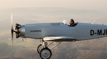 Unterwegs in einer Junkers