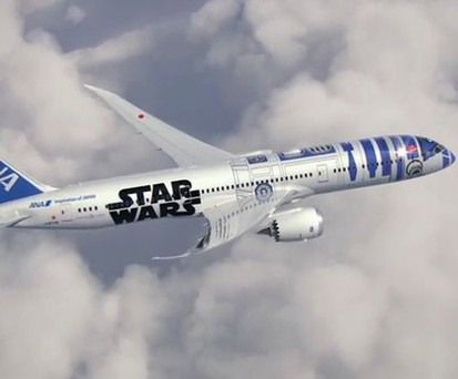 Dreamliner fliegt neu als R2D2