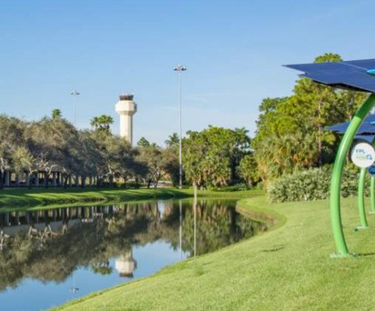 Palm Beach Airport: Heißt nun wie Donald Trump. 