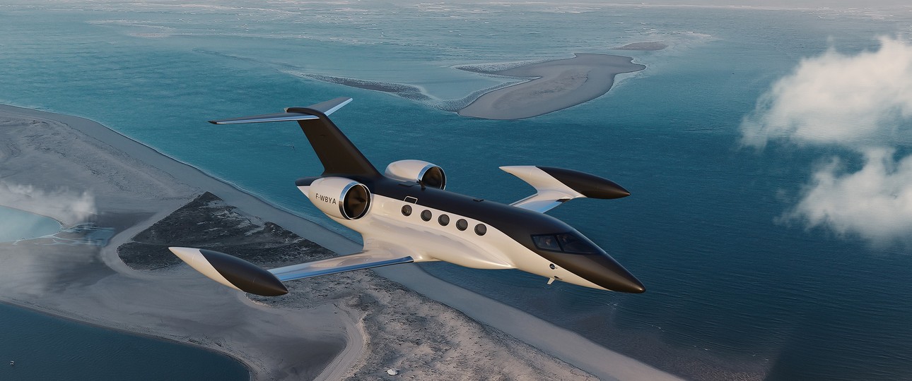 BYA-1: So soll das neue Flugzeug aussehen.